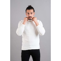 Slimfit Balıkçı Yaka Erkek Triko Kazak