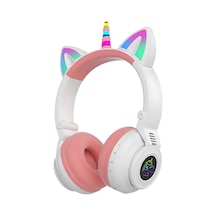 Polham Unicorn 94DB Kulak Pedli Bluetooth 5.3 Kulak Üstü Çocuk Kulaklığı