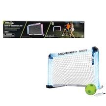 Led Işıklı Çocuk Futbol Kalesi 71x50x45 Mini Gece Parlayan Şut Antrenman Oyuncağı