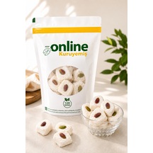 Lokum Antep Fıstıklı Beyaz -250 Gr