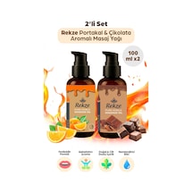 Çikolata & Portakal Aromalı Masaj Yağı 100 Ml Aromaterapi, Nemlendirici, Rahatlatıcı - 744997298