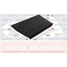VALEO 715647 Polen Filtresi Megane III 10- Fluence 10- Karbonlu