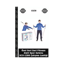 Özel Seri Seri Fitness Aleti Spor Salonu Scx-1286 Çalışma Lastiği Çok Renkli