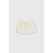 Panço Patachou Kız Çocuk Bej Etek 2611gk13019 Krem