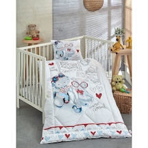 Komfort Home V3 %100 Pamuklu Silikon Elyaf Bebek Yorgan Seti