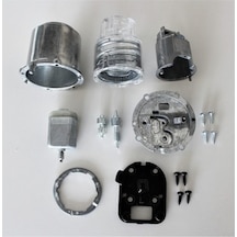 Bmw 3 E46 5 E39 Sol Yuvarlak-tip Yukarı Katlanır Ayna Seti - Sol Takım