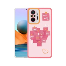 Zore Redmi Note 10 Pro Kılıf Ogaa M-fit Desenli Kapak - Love Story No2