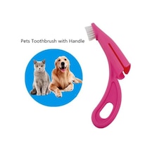 Büro Ev Evcil Hayvanı İçin Ergonomik Kedi Köpek Diş Fırçası