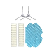 Tefal Rg7447 X-plorer 60 Uyumlu 2 Adet Hepa Filtre 2 Adet Yan Fırça 2 Adet Mop Fiber Paspas