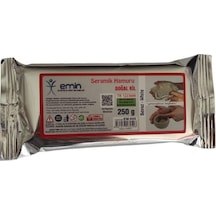 Seramik Hamuru Doğal Kil 250 Gr Beyaz Kil Hamuru 1 Adet
