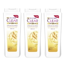 Clear Women Saç Dökülmesine Karşı Kepeğe Etkili Şampuan 3 x 485 ML