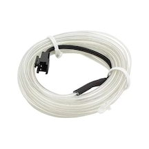 Hubrendy Sh Powermaster 5 Metre 5 Volt Usb Adaptörlü Neon Buz Mavi İp Aydınlatma Pm-6080