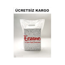 4000 Net Ad 22X33Cm Barkod+Logolu Orta Elgeçme Bio Eczane Poşeti