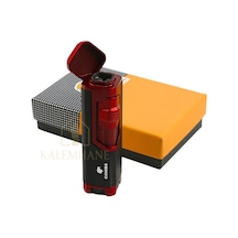 Pürmüz Model Cohiba İsme Özel Gazlı Çakmak Siyah