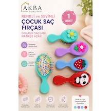 Figürlü Çocuk Saç Fırçası Dolaşık Açıcı Tarak