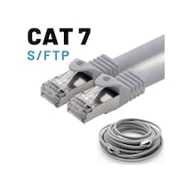 IRENIS CAT7 Kablo S/FTP LSZH Ethernet  Ağ Kablosu  20 mt Gri