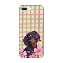 İphone 6 Plus Uyumlu Baskılı Şeffaf Telefon Kılıfı Koleksiyon: Dog Lover 9