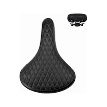 Epic 26x200 Saddle Geniş Yumuşak Yaylı Bisiklet Selesi Koltuğu Siyah