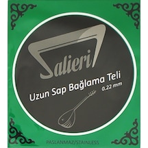 Salieri 0.22 Mm Paslanmaz Takım Tel - Uzun Sap Bağlama Teli 022