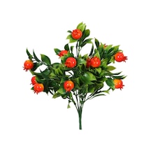 Yapay Çiçek Deposu Yapay Nar Demeti 35 Cm
