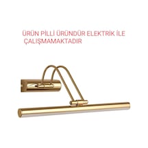 Gold 50cm Pilli Flüt Aplik Gold