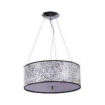 Avize Çarşısı Damaskus Abajurlu Avize Krom (458373410)