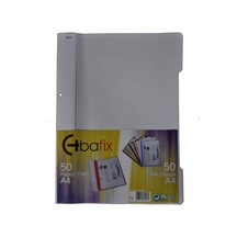 Bafix Telli Dosya Plastik Xl Gri A4 Çok Renkli