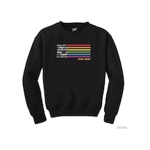 Star Wars Sword Siyah Sweatshirt Siyah
