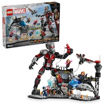 LEGO® Marvel Kaptan Amerika: Kahramanların Savaşı Aksiyon Savaşı 76314 - 8 Minifigür İçeren Yaratıcı Oyuncak Yapım Seti (736 Parça)