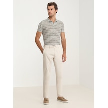 Kip Slim Fit Dar Paça Bej Erkek Pantolon Pant 2441 001