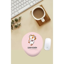 Canım Kendim Desenli Bilek Destekli Mouse Pad Mousepad