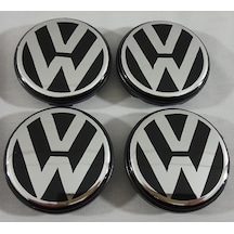 Volkswagen Jant Göbeği 4 Adet , Volkswagen Jant Kapağı 58/55mm Vw Jant Göbeği