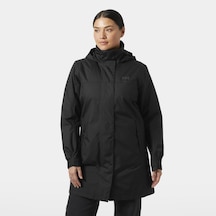 Helly Hansen W Vancouver Ins Kadın Yağmurluk Mont-31321 Siyah