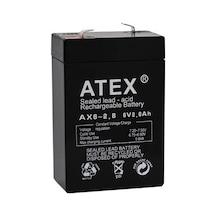 Atex Plus 6V 2.8 Ah Bakımsız Dik Kuru Akü