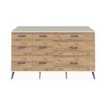 Hyperion Konsol 9 Çekmeceli 176x44x99 Aytaşı-aytaşı/çam Aytaşı-aytaşı/çam