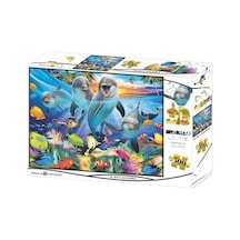 Oyuncu Yunuslar 500 Parça Yetişkin Puzzle