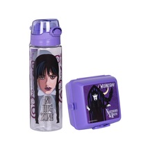 Wednesday 700 Ml Matara-suluk Ve Beslenme Kutusu Mor