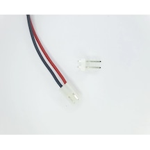 3,96MM 2 PİN KABLOLU KONNEKTÖR TAKIM 10CM - 0,50MM