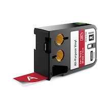 Dymo Xtl Çok Amaçlı Vinil 24 MM X 7 M Kırmızı Beyaz  1868763