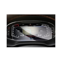 Seat Ibiza Uyumlu 10.25 İnç Araç Ekran Koruyucu Dijital Gösterge 9h Nano Kırılmaz Şeffaf