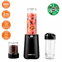 Tigrecook TG-3205B Nutrishake Fit 3 In 1 600 W Kişisel Smoothie Blender Ve Kahve Baharat Öğütücü