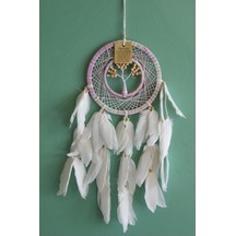 Rüya Kapanı Dream Catcher Model 9 Çok Renkli