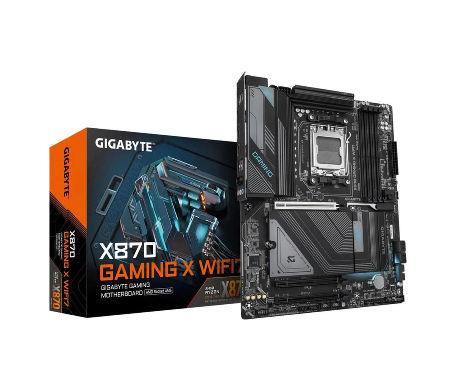 X870 Gamıng X Wıfı7 G10, 4xddr5, 3xm.2, Dp, Hdmı, Type-c, Wi-fi 7e, Bluetooth 5.4, Am5 Soke-112936