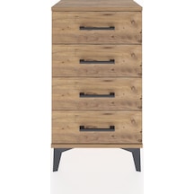 Arges Komodin 4 Çekmeceli 44x30x80 Çam-çam Çam