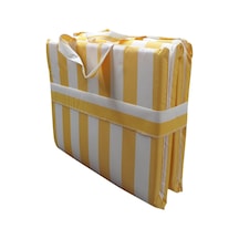 Mirzade Plaj Minderi Çanta Katlanır Su Geçirmez-sarı/krem Diğer