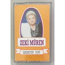 Zeki Müren Eskimeyen Dost Kaset Orjnal Dönem Baskı Kaset