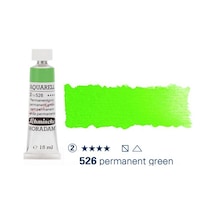 Schmincke Horadam Aquarell Tube 15Ml Seri 2 Permanent Green 526