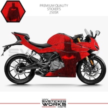 Cfmoto 250sr Sticker Kaplama Batman Desen Motor Kaplama Modeli Hazır Kit