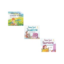 Merve Gülcemal Seti 3 Kitap Benim Güzel Seccadelerim + Ben De Seni Çok Seviyorum Allahım + Benim Güzel Başörtülerim