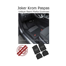 Mercury Sable Uyumlu Yeni Nesil Krom Joker Siyah Eva Oto Paspas Su Geçirmez Kaymaz Yüzey
